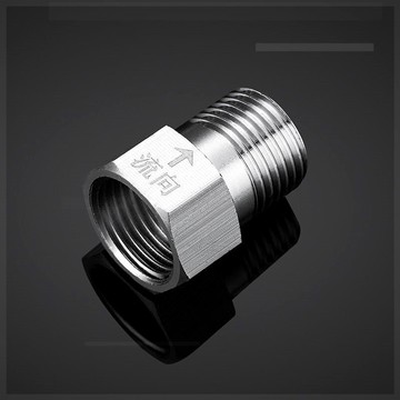 單向止回閥專用直通式單向閥下水管4分止水閥倒流翻板進水管水表