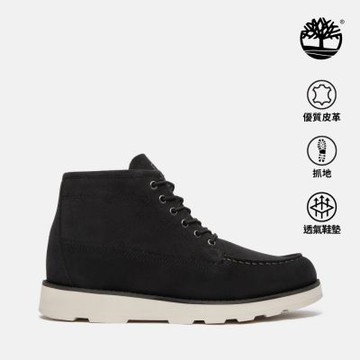 Timberland官方旗艦 男款黑色休閒中筒靴|A6CEPEK4
