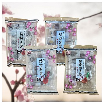 康利~梅好人生原味梅餅／梅有芒果／梅有草莓／芭樂遇上梅(80g) 款式可選