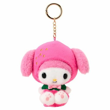 小禮堂 Sanrio 三麗鷗 美樂蒂 絨毛玩偶吊飾 (302水果吧)