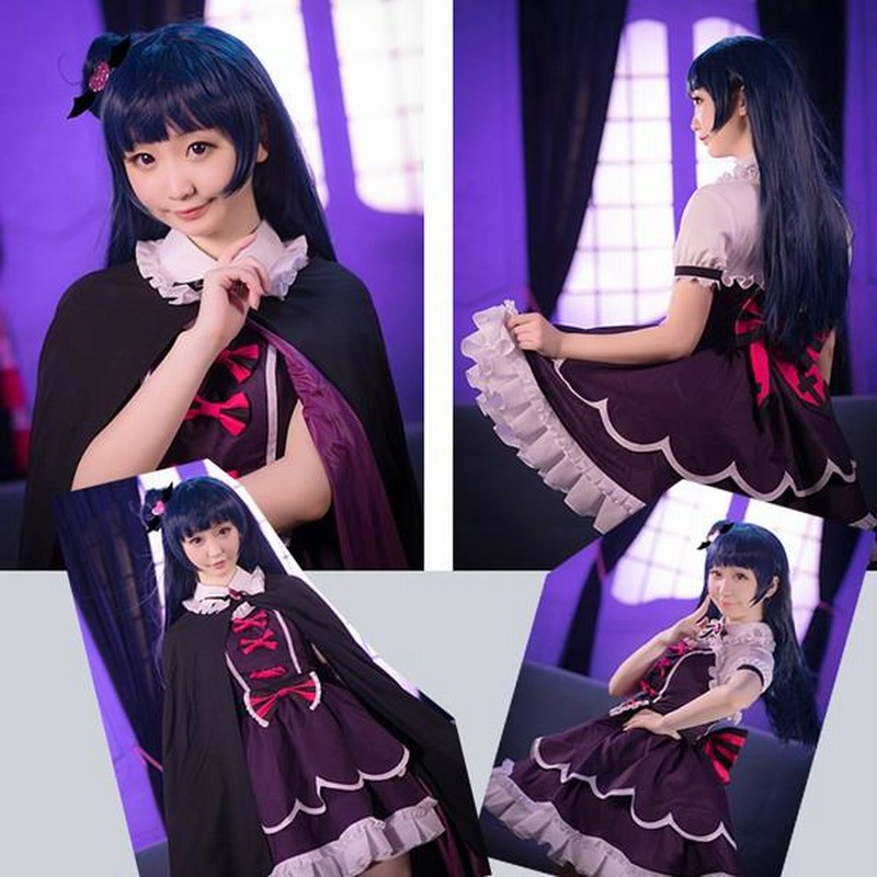 津島善子 魔女 堕天使 マント付き コスプレ 衣装 Love Live Sunshine