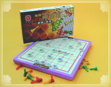 雷鳥LT磁性兩用棋.(跳棋.象棋)