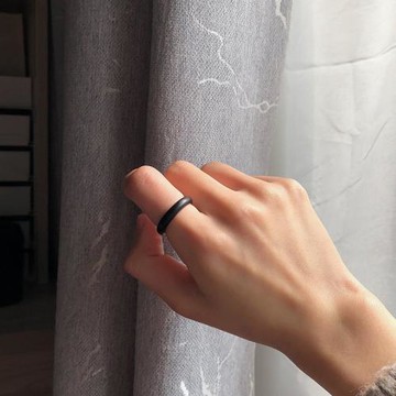 【驚鴻】木戒指紫檀黑檀綠檀手工古風刻字小眾簡約男女情侶禮物