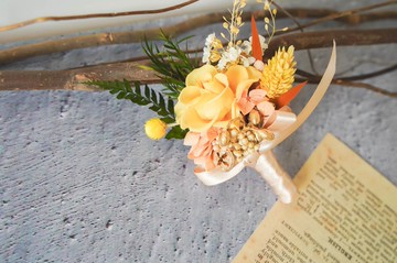 【竒花】招待胸花/主婚人胸花/婚禮胸花/新郎胸花/伴郎胸花