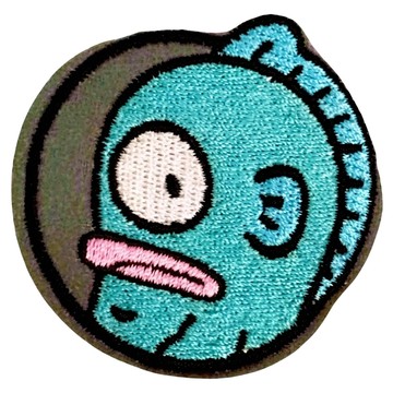 Sanrio 三麗鷗 反光刺繡貼  1個  顏色隨機