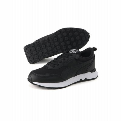 【プーマ】 ユニセックス ライダー FV LTH スニーカー ユニセックス PUMABLACK-PUMAWHITE 25.5 PUMA