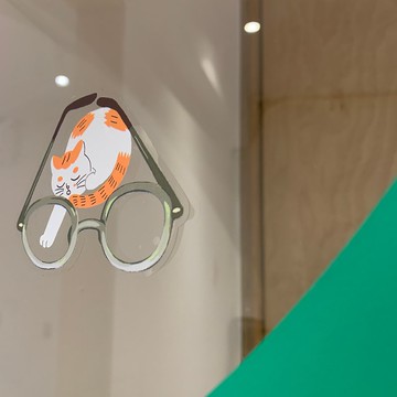 防水透明玻璃貼紙