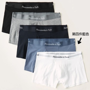 AF a&f Abercrombie & Fitch 男性內褲 單件 藍色 2221