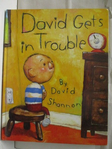 【書寶二手書T2／少年童書_Q19】David Gets in Trouble_David Shannon