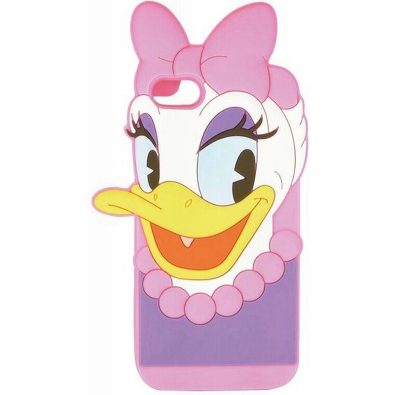 ディズニー デイジーダック スマホケース Iphone 7 対応 ダイカットシリコンケース Dn 416b デイジーダック 通販 Lineポイント最大get Lineショッピング