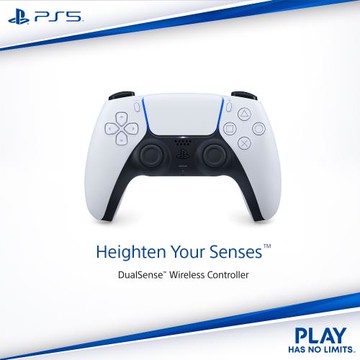 【PS5 周邊】DualSense 無線控制器/手把《白色》