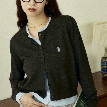 U.S. POLO ASSN. x PUBLUX 假兩件 針織衫 外套 上衣 長袖 撞色 98100832