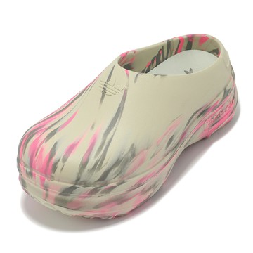 adidas 愛迪達 穆勒鞋 Adifom Stan Mule W 女鞋 米白 桃紅 厚底增高 休閒鞋 愛迪達
