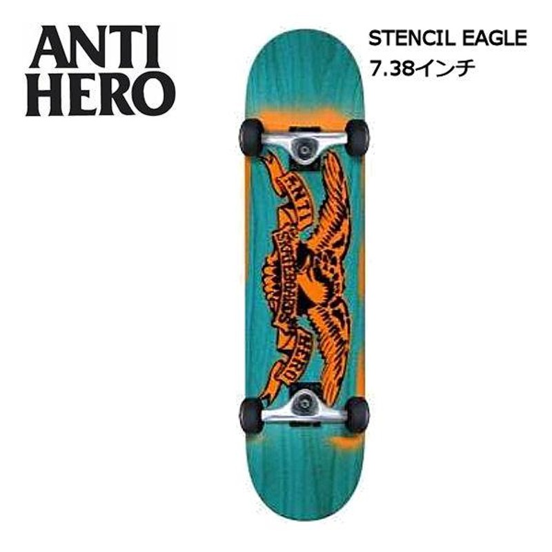 アンタイヒーロー ANTI HERO 7.38インチ スケートボード キッズ