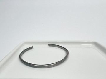 素面手環-染黑款【BSD1001】純銀手環.信念手環.刻字手環