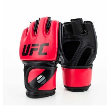 【線上體育】UFC MMA 露指手套,5oz-紅 S/M PS090072-40-22-F