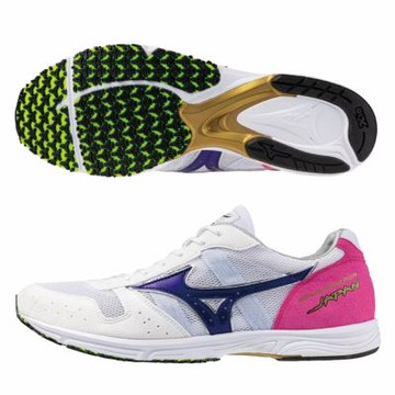 MIZUNO 美津濃 慢跑鞋 男鞋 運動鞋 緩震 路跑 EMPEROR 白粉 U1GD192012