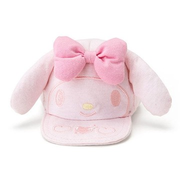 【震撼精品百貨】My Melody 美樂蒂~美樂蒂可愛大臉帽子造型伸縮票夾零錢包