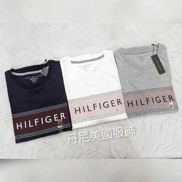(出清買到賺到）Tommy Hilfiger 印刷logo 男款 男版  短袖T 短T 美國正品 全新現貨秒發
