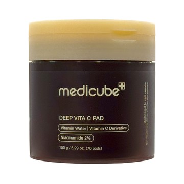 Medicube維他命C透亮爽膚棉70片