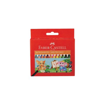 Faber-Castell 輝柏 大象粗芯蠟筆24色/盒 120039