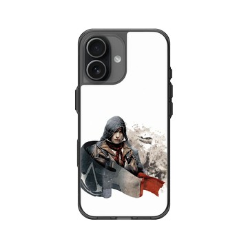 iPhone 17 Clear (相機按鈕) 酷墨灰 - Assassin's Creed - French Flag