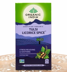 トゥルシーティ リコリス スパイス TULSI LICORICE SPICE(25包)    ハーブ ハーブティー ティーバッグ India(オーガニ