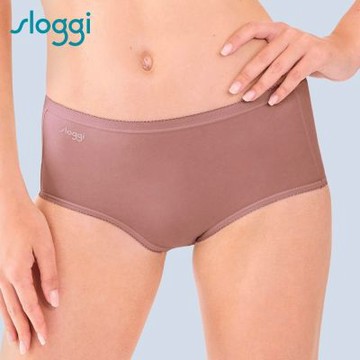 sloggi-COMFORT CARE經典舒適系列高腰小褲 巧克甜心