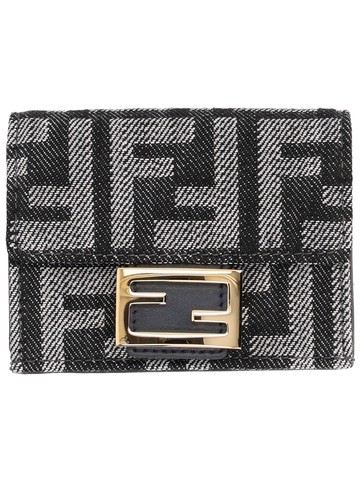 fendi "trifold baguette" wallet