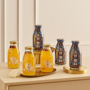 營養滿點【谷溜谷溜】鈣悅滿溢(白木耳*3+五谷登科*3)  | 無禮盒