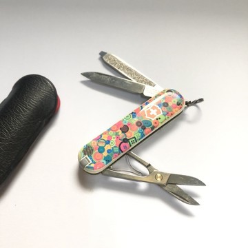 [沐沐屋］victorinox 維氏 經典七用 58mm 限量印花 鈕扣大戰 0.6223