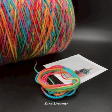 3款 漸變色 鉤針編織油畫風腋下包 特色毛線 棒針鉤織手工毛線 毛料段染冰島 特色線 特殊線