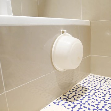 [FECA] D35/N35 水盆吸盤掛架-白