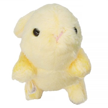 Little Beans 動物造型沙包娃娃 6歲以上適用  黃色  1個  5cm