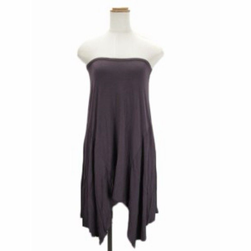 中古 ダナキャランニューヨーク Dkny Jeans ワンピース ベアワンピ スカート 2way ストレッチ S 国内正規 紫 レディース 通販 Lineポイント最大1 0 Get Lineショッピング