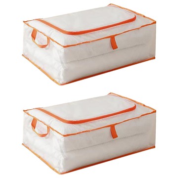 小麥購物 透明PVC收納袋 L2909 中 44L  2個  透明色