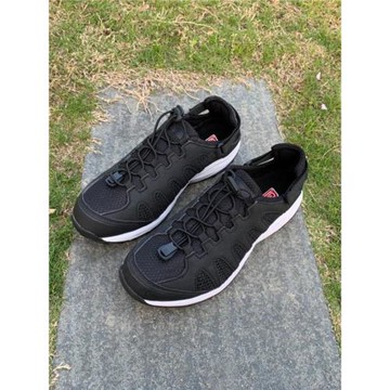 日本單男女夏季透氣舒適防滑套腳松緊帶涉水鞋戶外溯溪網孔登山鞋