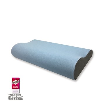 VANDINO【記憶枕】備長炭 3M排汗布 可調整式 人體工學 舒眠 記憶枕頭 MIT台灣製／六種高度 贈1號側墊片*3
