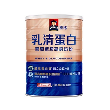 桂格乳清蛋白葡萄糖胺高鈣奶粉700g