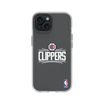 iPhone 15 Clear 透明 - NBA - Logo-洛杉磯快艇 L.A. Clippers - Light