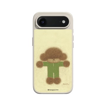iPhone Air SolidX 貝殼灰 - Seungyoun Kim - 綠衣小狗