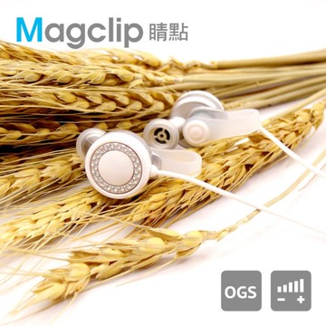 TOPLAY聽不累 磁附音樂耳機-漾白 創意 類音響 耳機推薦-[CC03]