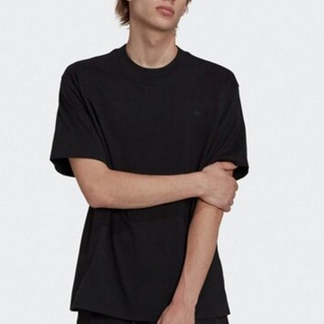 ADIDAS C Tee 三葉草 男短袖上衣-黑-HK2890