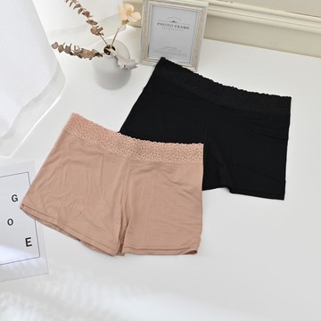 LDH-防走光膠原蛋白安全褲-黑F