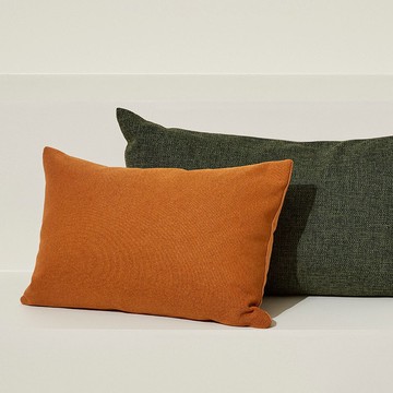 【Hübsch】－021201 絨布琥珀色抱枕(含枕心)新年禮物