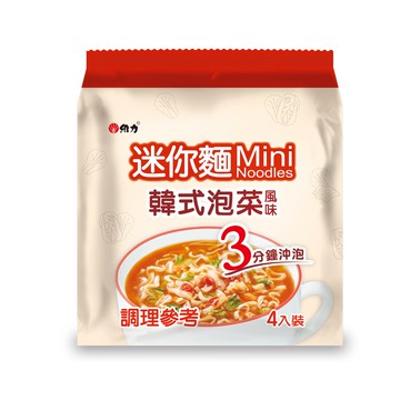 維力迷你麵韓式泡菜風味(4包/組)