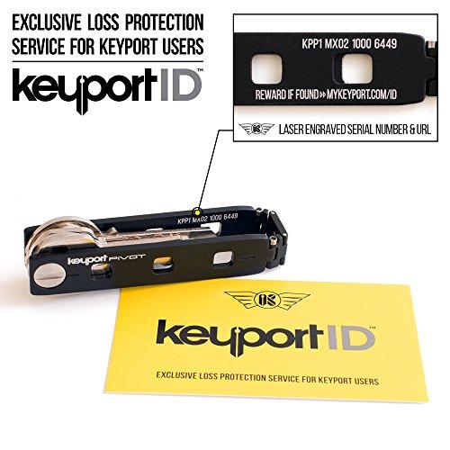 Keyport Pivot Essential バンドル プレミアムキーオーガナイザー モジュラーEDCマルチツールキーチェーン   ミニキー