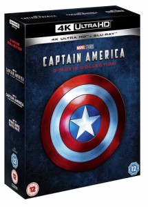 キャプテン・アメリカ 3ムービー・コレクション 4K ULTRA HD   Blu-ray 輸入版 キャプテンアメリカ 4K ULTRA HD