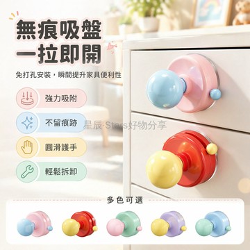 台灣出貨✨ 吸盤拉手 免打孔玻璃門把手 廚房冰箱櫥櫃抽屜把手 不鏽鋼掛鉤式設計