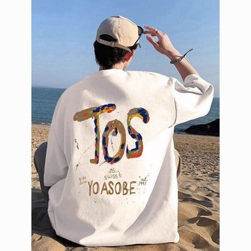 美式復古青少年短袖男潮牌大碼半袖t恤夏季圓領日系休閒寬鬆上衣